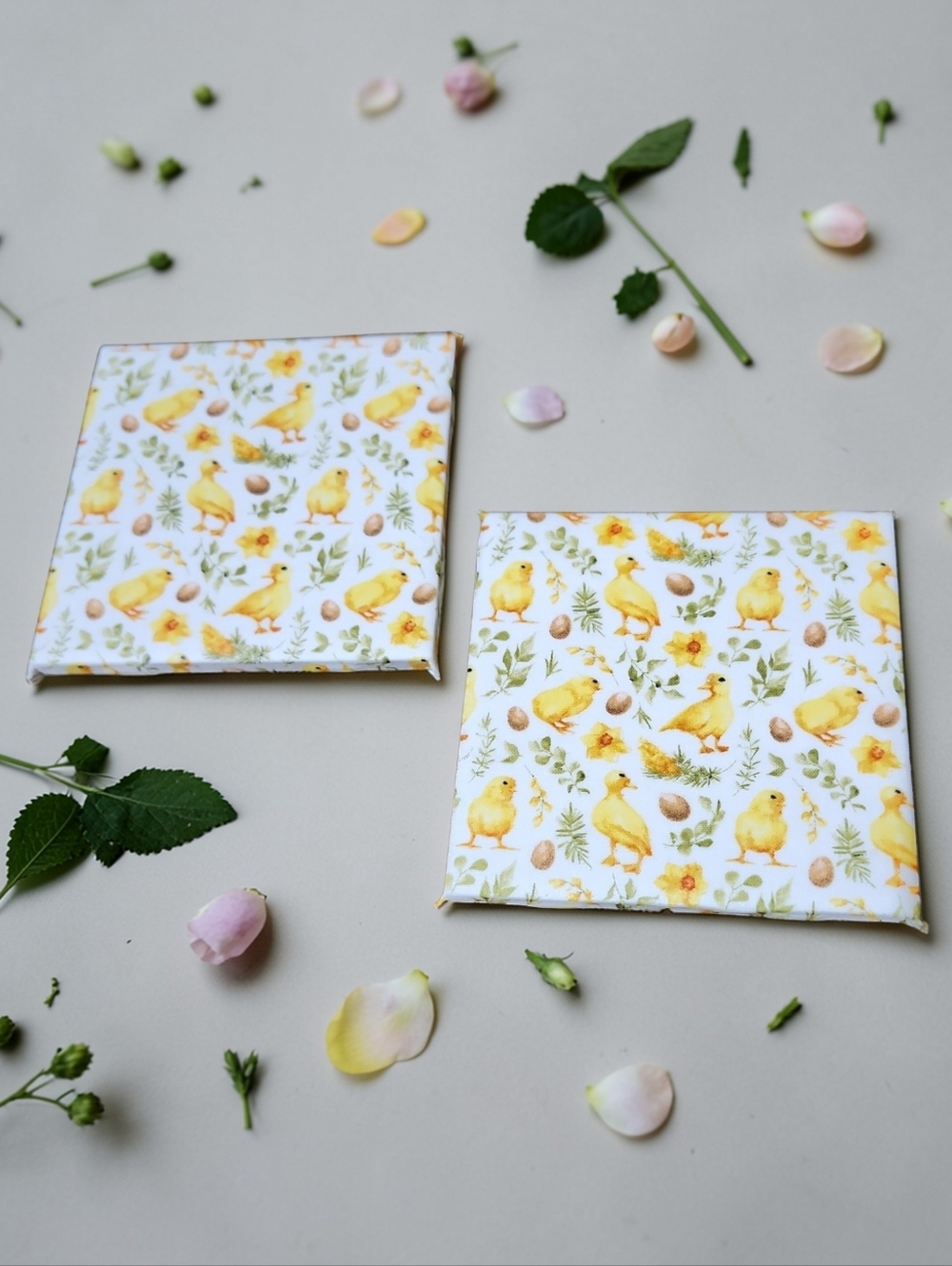 Baby Chick Coaster Set